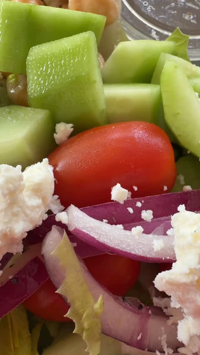 Chicken Mediterranean Chickpea Salad